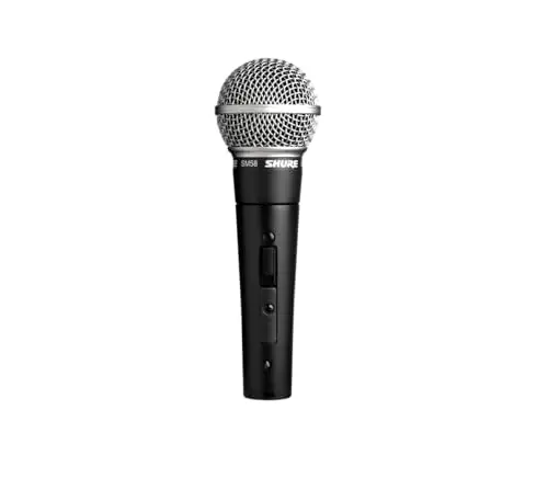 Shure SM58 Pro dynamic vocal microphone with on/off switch