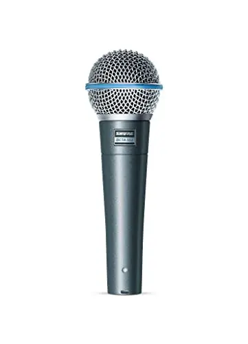 Shure BETA 58A supercardioid dynamic microphone for stage
