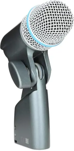 Shure BETA 56A supercardioid dynamic microphone for snare and toms