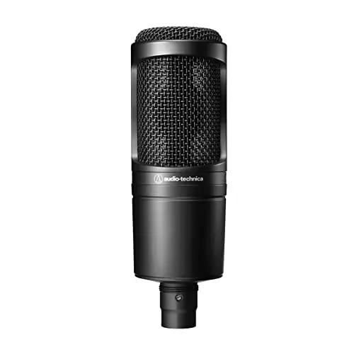 Audio-Technica AT2020 cardioid condenser studio microphone