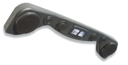 Vertically Driven sound bar for older Jeep Wrangler models