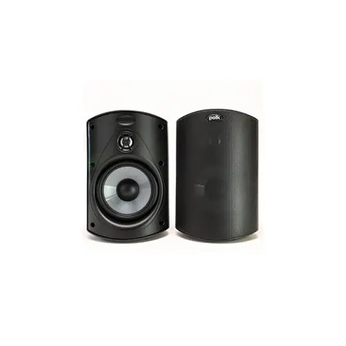 Polk Audio Atrium 4 outdoor speakers in black