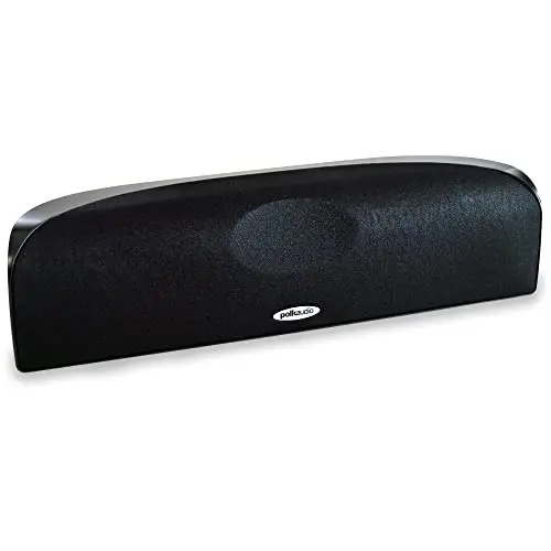 Polk Audio TL1 compact center channel speaker in black