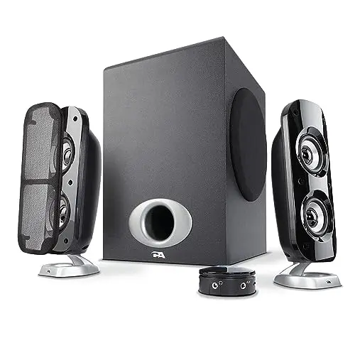 Cyber Acoustics CA-3810 2.1 speaker system with subwoofer