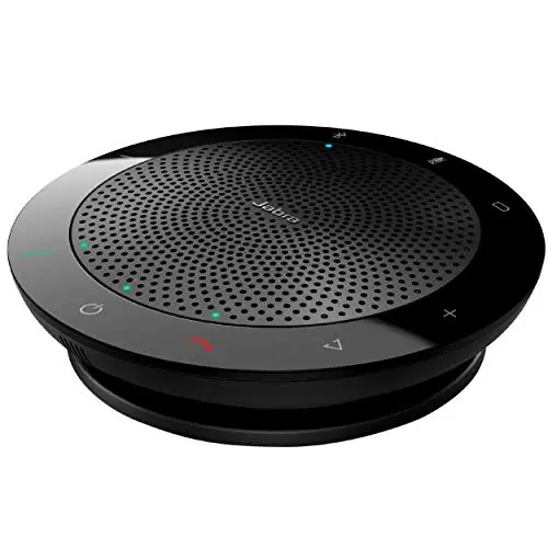 Jabra Speak 510 wireless speakerphone on a table