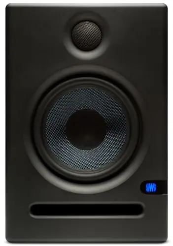 PreSonus Eris E5 studio monitor with acoustic tuning controls