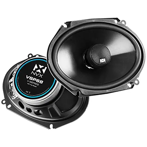 NVX 6x8 car speaker with silk dome tweeters