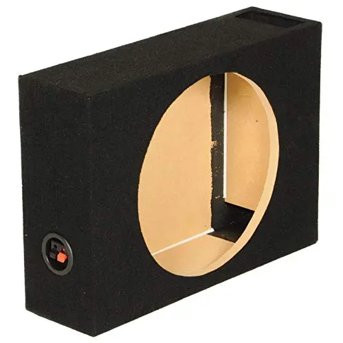 Q Power 12-inch vented shallow subwoofer box enclosure