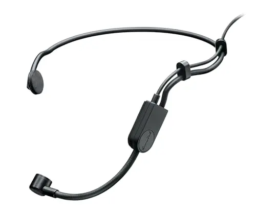 Shure PGA31-TQG headworn microphone with flexible gooseneck
