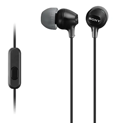 Sony MDREX15AP in-ear earbuds with Y-type tangle-free cord