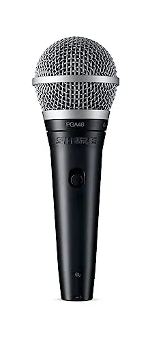 Shure PGA48 dynamic handheld microphone