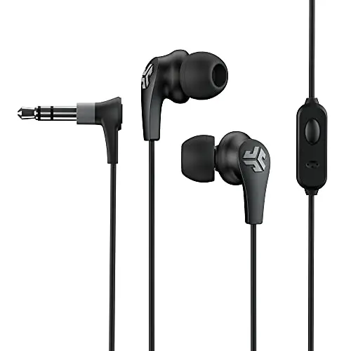 Jbuds PRO metal earbuds in titanium finish