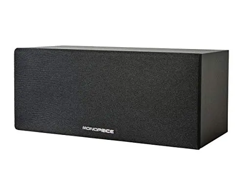 Monoprice Premium center channel speaker with compact size and wall-mountable design
