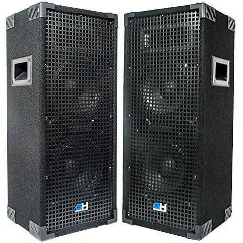 Grindhouse Speakers GH28L-Pair passive dual 8-inch PA speaker cabinets
