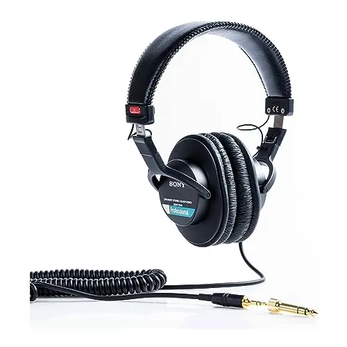Sony MDR7506 over-ear DJ headphones