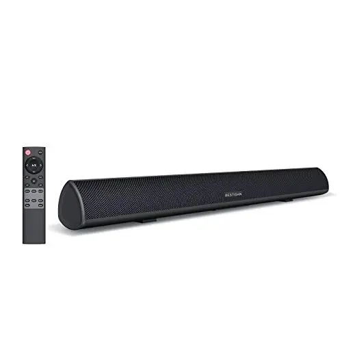 Bestisan soundbar with multiple connectivity options