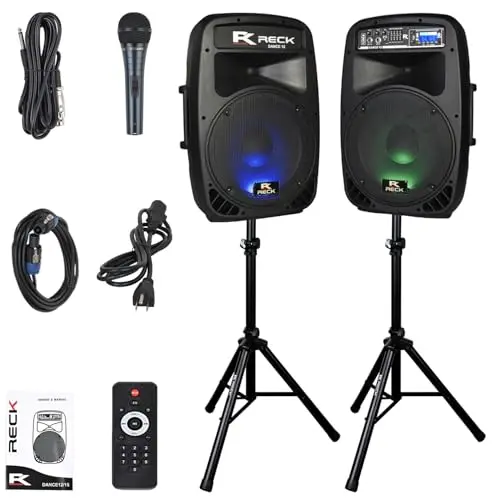 PRORECK Dance 12 portable powered PA speaker