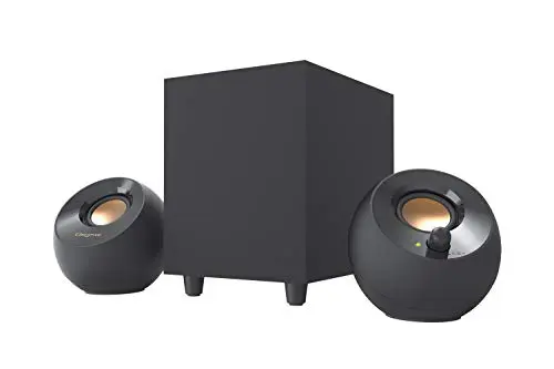 Creative Pebble Plus 2.1 USB-powered desktop speakers with subwoofer