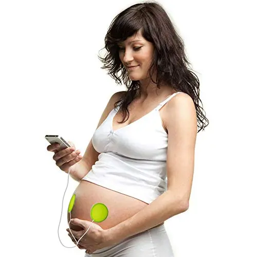 PIXIE TUNES baby bump headphones in green color