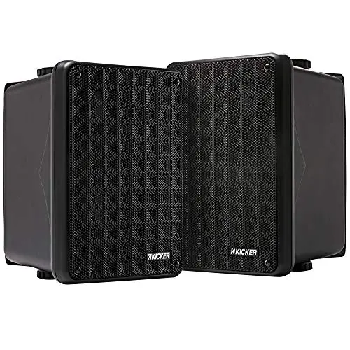 KICKER KB6B outdoor speaker with 6.5-inch woofer and horn tweeter