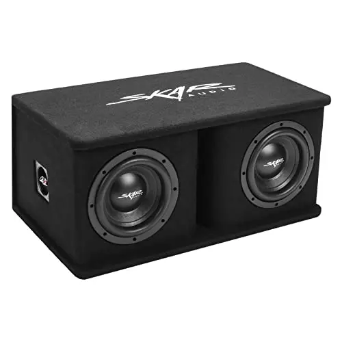 Skar Audio dual 8-inch vented subwoofer enclosure