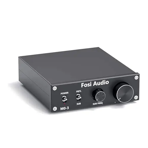 Fosi Audio M03 subwoofer amplifier with dual modes