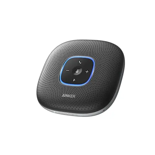 Anker PowerConf speakerphone with 6-microphone array