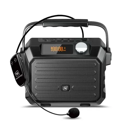 WinBridge wireless PA system with headset and handheld microphone