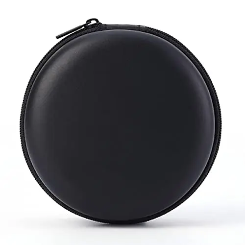 MAS CARNEY hard protective earbud carrying case in black