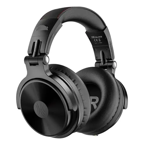 OneOdio Studio Wireless Pro over-ear headphones with foldable design