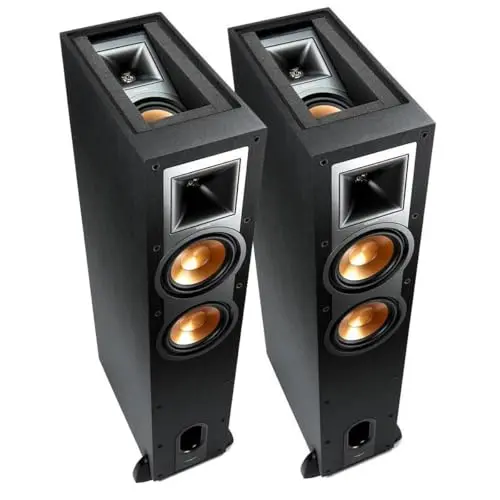 Klipsch Reference R-26FA floorstanding speaker pair with Dolby Atmos