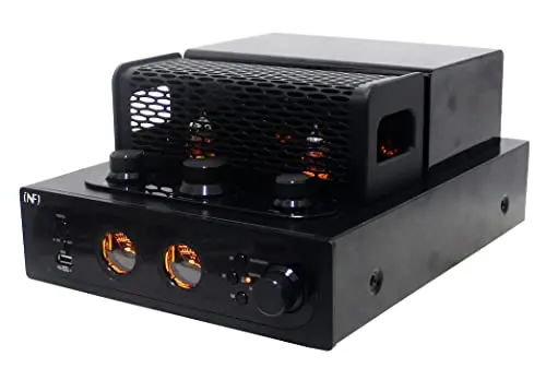 INFI Audio hybrid tube amplifier with protection cover
