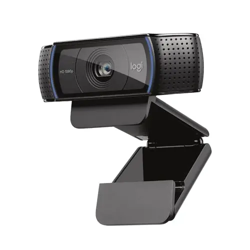 Logitech C920x HD webcam for dependable VTubing streams