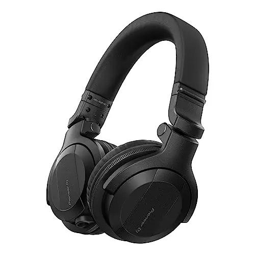 Pioneer DJ HDJ-CUE1 Bluetooth DJ headphones in black