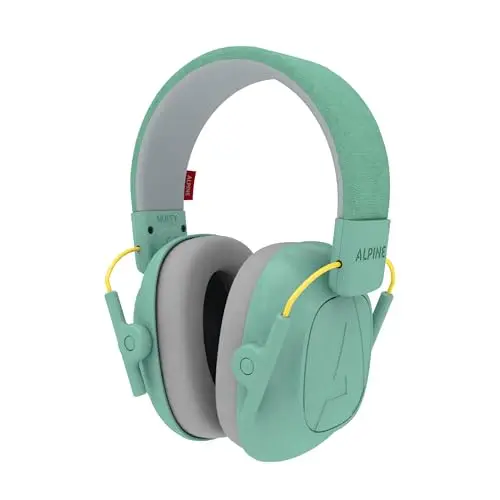 Alpine Muffy Kids mint green hearing protection for autism