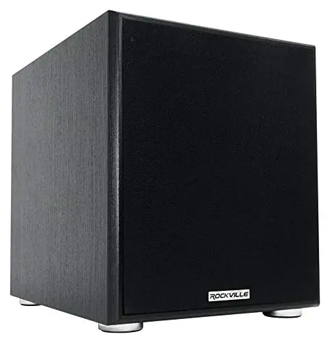 Rockville Rock Shaker 10 powered subwoofer in black finish