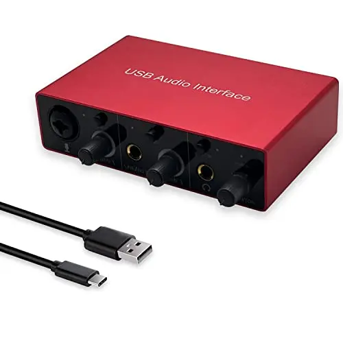Y.D.F USB audio interface with XLR inputs
