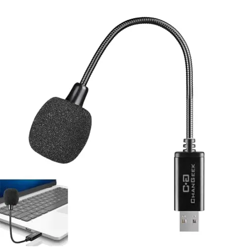 C G CHANGEEK CGS-M1 mini USB microphone with gooseneck