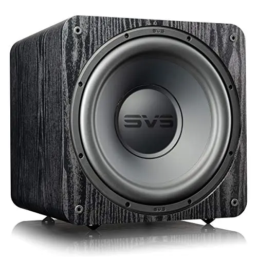 SVS SB-1000 Pro sealed subwoofer in black ash finish