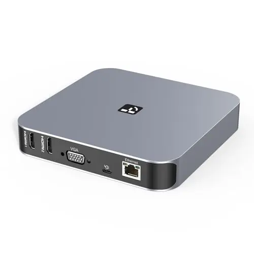 Tobenone USB C docking station with triple display capability