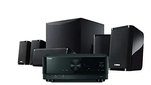 Yamaha YHT-5960U home theater system with 8K HDMI and MusicCast
