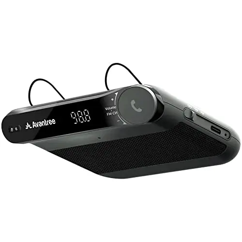 Avantree Roadtrip car Bluetooth speaker and FM transmitter with motion sensor