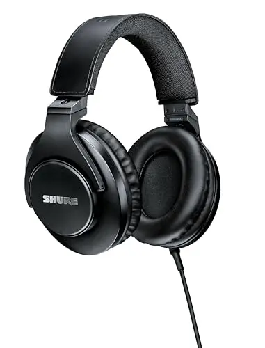 Shure SRH440A black professional studio headphones