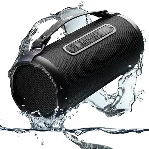 Tyler compact Bluetooth speaker with carrying strap