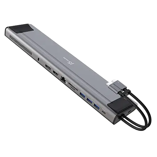 j5create USB-C docking station with built-in M.2 SSD slot