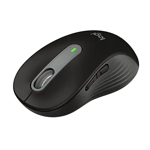 Logitech Signature M650 L full-size wireless mouse in black
