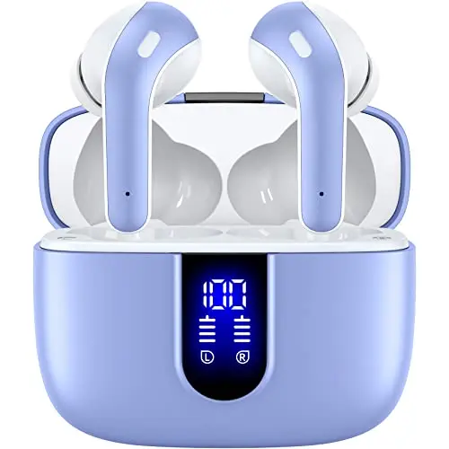 TAGRY true wireless Bluetooth earbuds with LED display