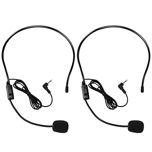VOVIGGOL wired headset microphone for singing and speaking
