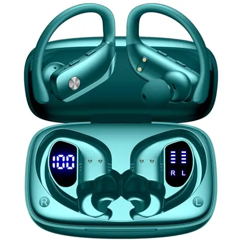 bmani wireless earbuds with noise cancellation and massive battery life