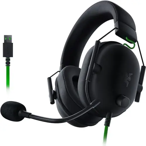Razer BlackShark V2 X wired gaming headset with 7.1 surround sound